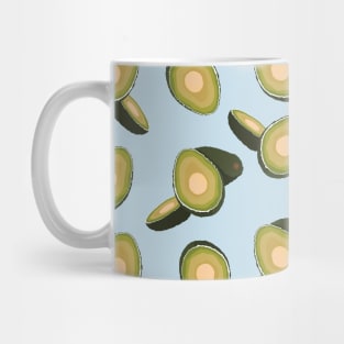 Patterns : Structured Avocados Mug